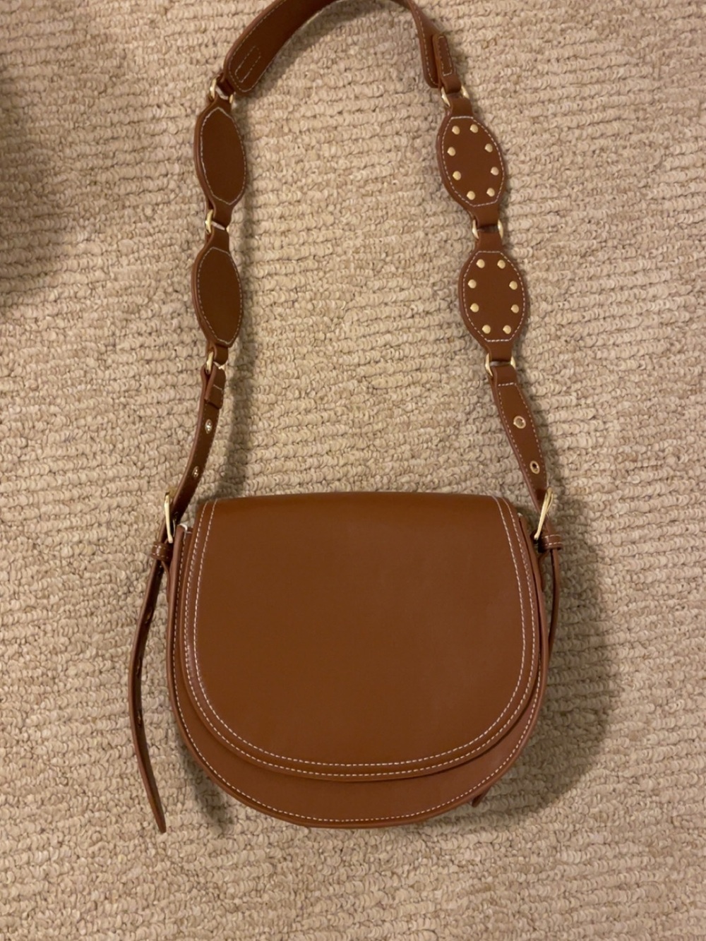 Women's Saddle Crossbody Bag in Brown